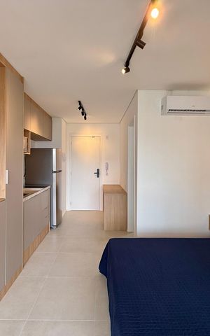 Apartamento à venda com 25m², 1 quarto e sem vaga Apartamento à venda com 25m², 1 quarto e sem vagaQuarto