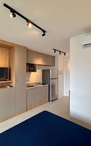 Apartamento à venda com 25m², 1 quarto e sem vaga Apartamento à venda com 25m², 1 quarto e sem vagaQuarto