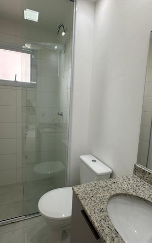 Apartamento para alugar com 52m², 2 quartos e 1 vaga Apartamento para alugar com 52m², 2 quartos e 1 vagaBanheiro