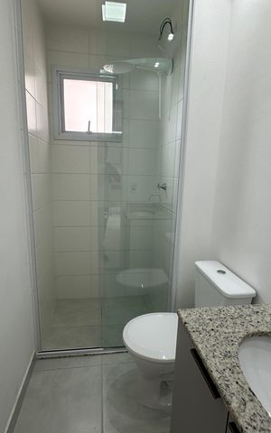 Apartamento para alugar com 52m², 2 quartos e 1 vaga Apartamento para alugar com 52m², 2 quartos e 1 vagaBanheiro