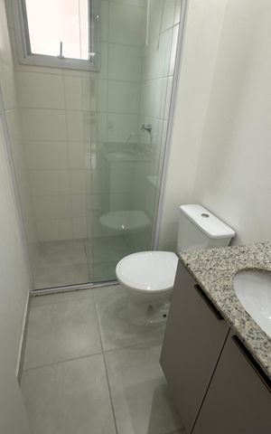 Apartamento para alugar com 52m², 2 quartos e 1 vaga Apartamento para alugar com 52m², 2 quartos e 1 vagaBanheiro