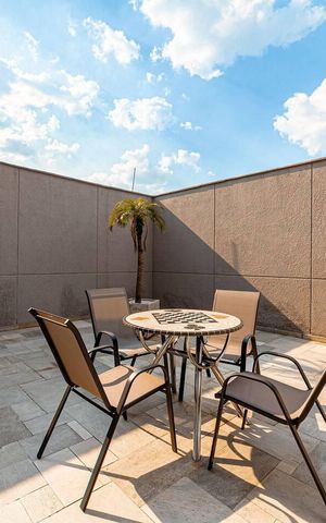 Studio à venda com 32m², 1 quarto e 1 vaga