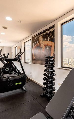 Studio à venda com 32m², 1 quarto e 1 vaga