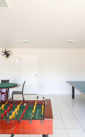 Apartamento à venda com 56m², 3 quartos e 1 vaga Apartamento à venda com 56m², 3 quartos e 1 vagaÁrea comum - Sala de Jogos