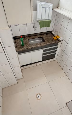 Studio para alugar com 40m², 1 quarto e sem vaga Studio para alugar com 40m², 1 quarto e sem vagaCozinha