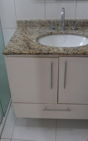 Apartamento à venda com 98m², 3 quartos e 2 vagasBanheiro da Suíte
