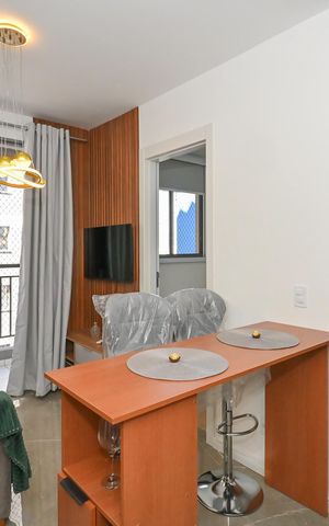 Apartamento à venda com 40m², 2 quartos e sem vagaSala