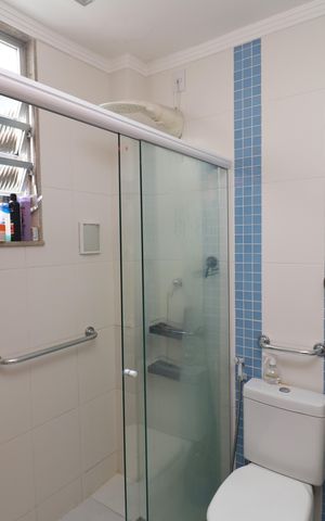 Apartamento à venda com 80m², 3 quartos e sem vagaBanheiro Social