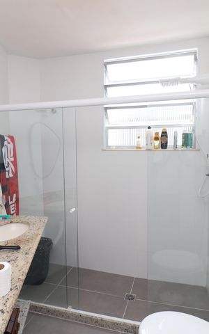 Apartamento à venda com 80m², 3 quartos e sem vagaBanheiro da Suíte