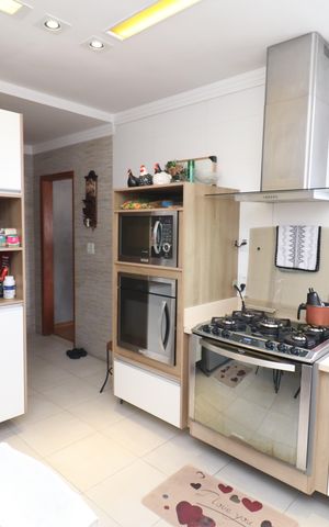Apartamento à venda com 80m², 3 quartos e sem vagaCozinha