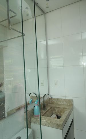 Apartamento para alugar com 140m², 3 quartos e 2 vagasBanheiro da Suíte