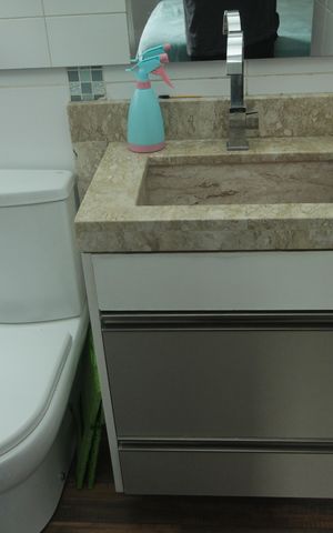 Apartamento para alugar com 140m², 3 quartos e 2 vagasBanheiro da Suíte