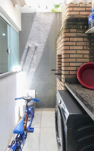 Casa de condomínio à venda com 62m², 2 quartos e 1 vaga Casa de condomínio à venda com 62m², 2 quartos e 1 vagaÁrea de Serviço - Churrasqueira