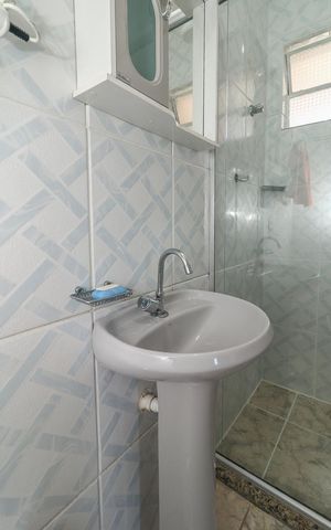 Apartamento à venda com 37m², 1 quarto e sem vagaBanheiro