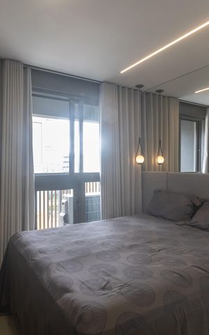 Apartamento para alugar com 44m², 1 quarto e 1 vaga Apartamento para alugar com 44m², 1 quarto e 1 vagaQuarto Suíte