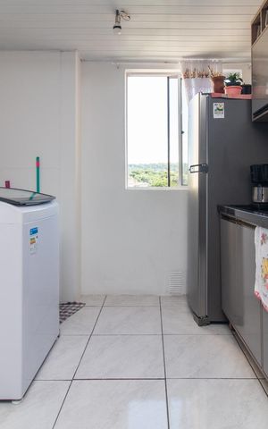 Apartamento para alugar com 55m², 2 quartos e 1 vagaCozinha e Área de Serviço