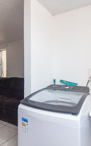Apartamento para alugar com 55m², 2 quartos e 1 vagaCozinha e Área de Serviço