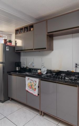 Apartamento para alugar com 55m², 2 quartos e 1 vagaCozinha e Área de Serviço