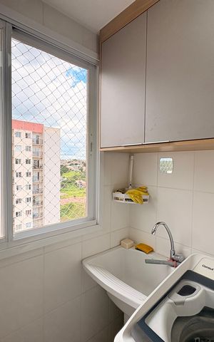 Apartamento à venda com 53m², 2 quartos e 2 vagasÁrea de Serviço