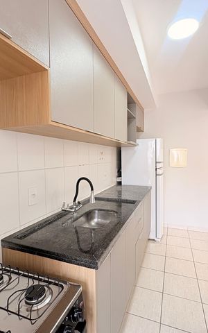 Apartamento à venda com 53m², 2 quartos e 2 vagasCozinha