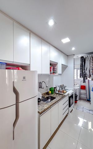 Apartamento à venda com 50m², 2 quartos e 1 vagaCozinha