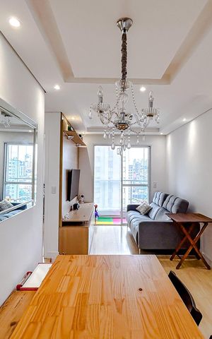 Apartamento à venda com 50m², 2 quartos e 1 vagaSala de Jantar