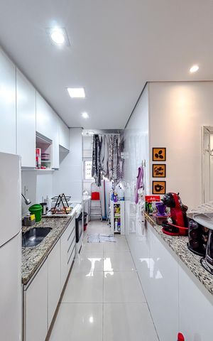 Apartamento à venda com 50m², 2 quartos e 1 vagaCozinha