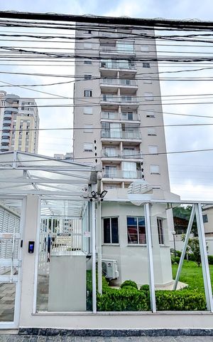 Apartamento à venda com 50m², 2 quartos e 1 vagaFachada com Plaquinha