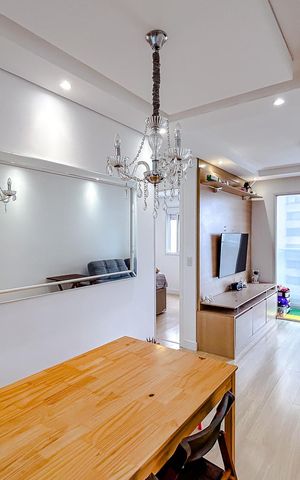 Apartamento à venda com 50m², 2 quartos e 1 vagaSala de Jantar