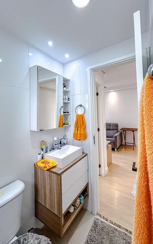 Apartamento à venda com 50m², 2 quartos e 1 vagaBanheiro