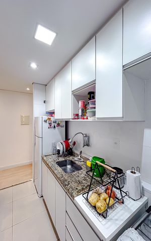 Apartamento à venda com 50m², 2 quartos e 1 vagaCozinha