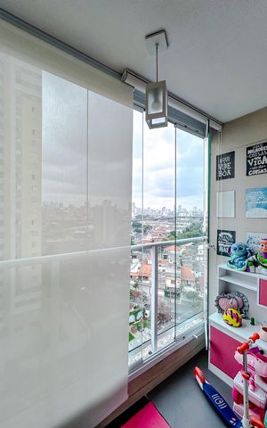 Apartamento à venda com 50m², 2 quartos e 1 vagaVaranda