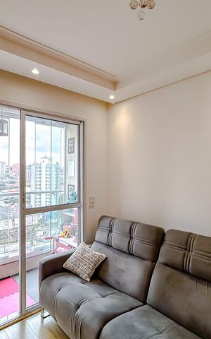 Apartamento à venda com 50m², 2 quartos e 1 vagaSala
