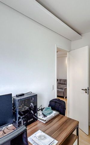 Apartamento à venda com 50m², 2 quartos e 1 vagaQuarto 2