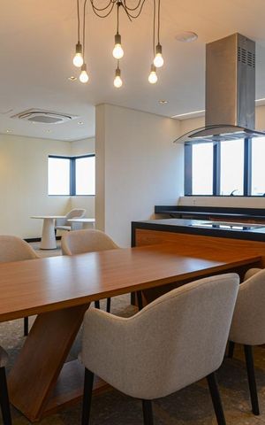 Studio para alugar com 24m², 1 quarto e sem vaga Studio para alugar com 24m², 1 quarto e sem vagaÁrea comum - Salão de festas