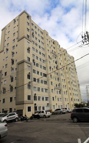 Apartamento à venda com 46m², 2 quartos e 1 vagaFachada do bloco