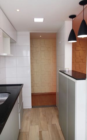Apartamento à venda com 46m², 2 quartos e 1 vagaCozinha