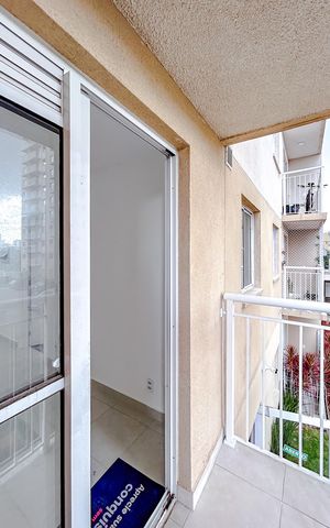 Apartamento à venda com 29m², 1 quarto e sem vagaVaranda