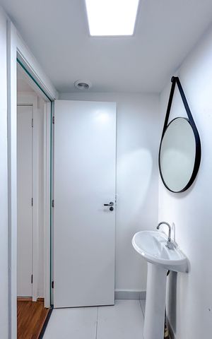 Apartamento à venda com 29m², 1 quarto e sem vagaBanheiro da Suíte