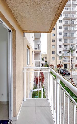 Apartamento à venda com 29m², 1 quarto e sem vagaVaranda