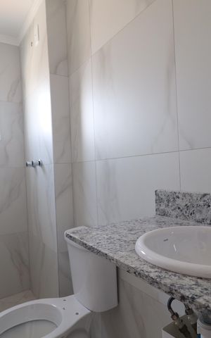 Apartamento à venda com 66m², 2 quartos e 2 vagasBanheiro 2