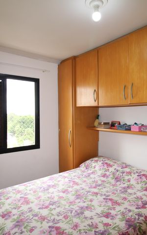 Apartamento à venda com 72m², 3 quartos e 1 vagaQuarto 3