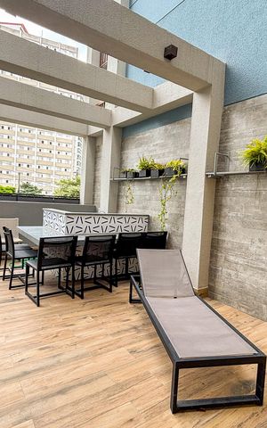 Studio à venda com 22m², 1 quarto e sem vaga