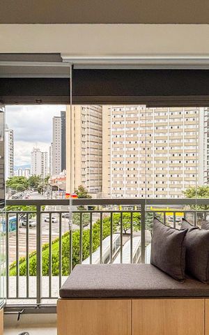 Studio à venda com 22m², 1 quarto e sem vaga