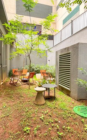 Studio à venda com 22m², 1 quarto e sem vaga