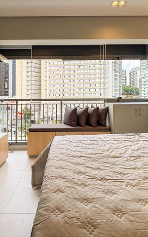 Studio à venda com 22m², 1 quarto e sem vaga