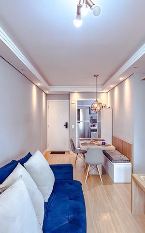 Apartamento à venda com 72m², 3 quartos e 1 vagaSala