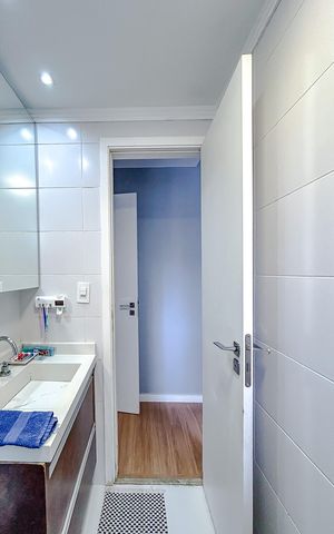Apartamento à venda com 72m², 3 quartos e 1 vagaBanheiro da Suíte