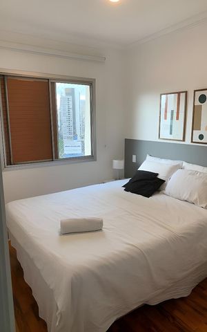 Apartamento para alugar com 97m², 1 quarto e 1 vaga