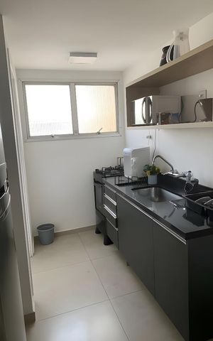 Apartamento para alugar com 97m², 1 quarto e 1 vaga